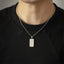 PSS1395 STAINLESS STEEL PENDANT WITH CROSS PATTERN