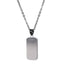 PSS1395 STAINLESS STEEL PENDANT WITH CROSS PATTERN