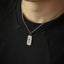 PSS1396 STAINLESS STEEL PENDANT WITH CROSS PATTERN