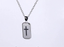 PSS1396 STAINLESS STEEL PENDANT WITH CROSS PATTERN