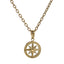 PSS1415 STAINLESS STEEL ROUND PENDANT WITH STAR