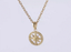 PSS1415 STAINLESS STEEL ROUND PENDANT WITH STAR