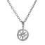 PSS1415 STAINLESS STEEL ROUND PENDANT WITH STAR