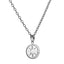 PSS1415 STAINLESS STEEL ROUND PENDANT WITH STAR