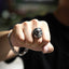 RSS1073 STAINLESS STEEL SKULL RING AAB CO..
