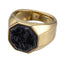 RSS1077 STAINLESS STEEL RING WITH FORGED CARBON AAB CO..