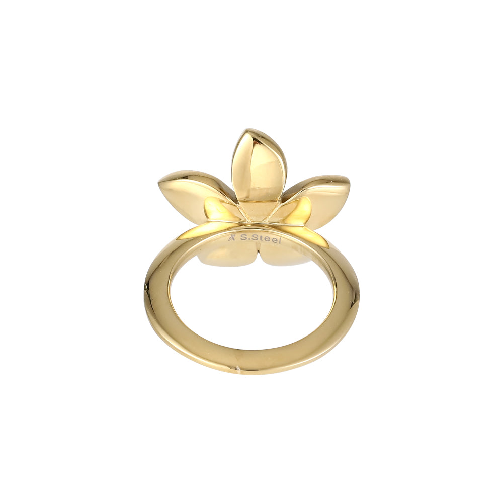 RSS1078 STAINLESS STEEL FLOWER RING