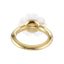 RSS1079 STAINLESS STEEL RING WITH MOP FLOWER AAB CO..