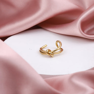 stainless steel jewelry, open ring ,lady jewelry