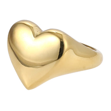 RSS1101 STAINLESS STEEL HEART RING