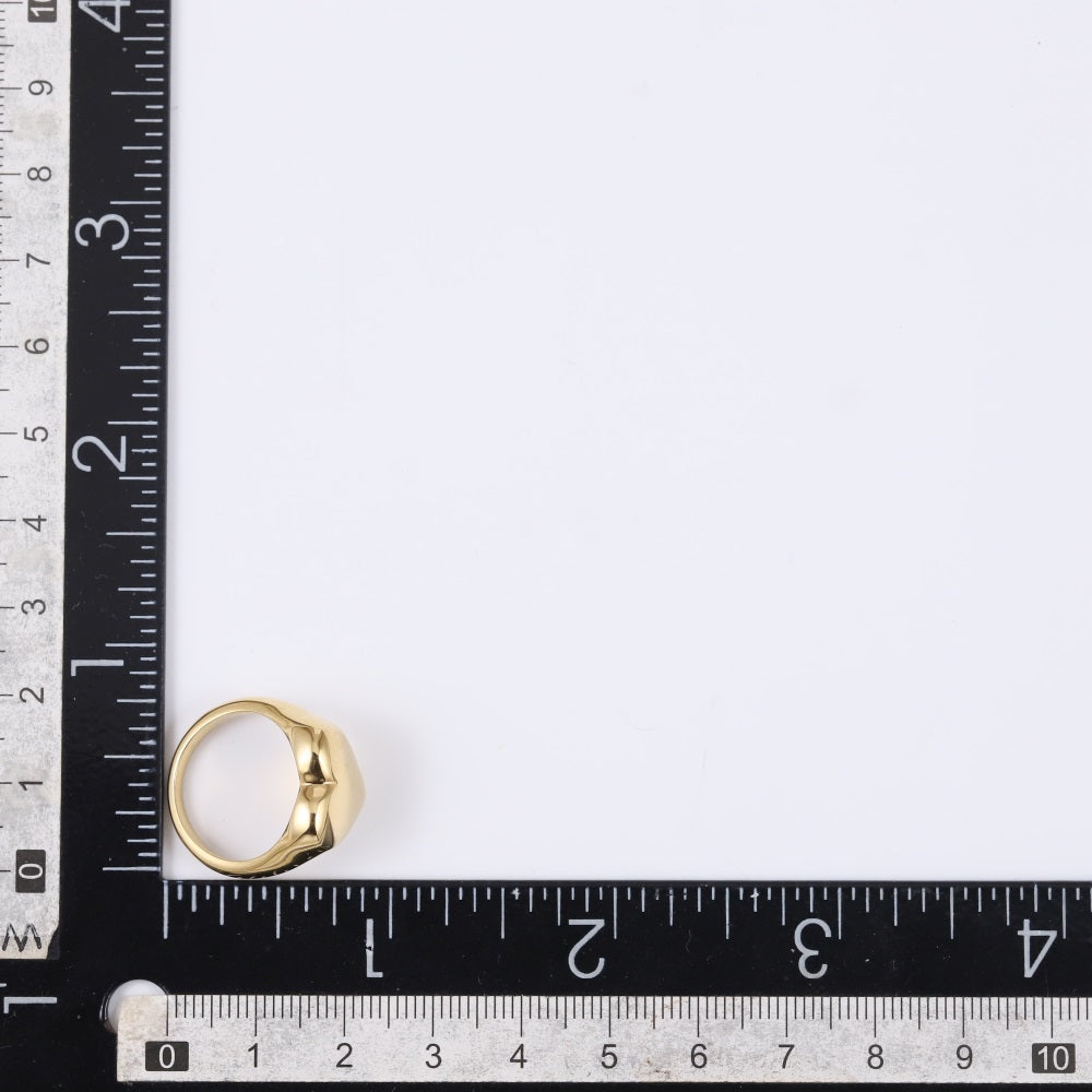 RSS1101 STAINLESS STEEL HEART RING