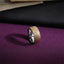 RSS1102 STAINLESS STEEL RING WITH ROCK SURFACE