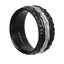 RSS1103 STAINLESS STEEL RING WITH ROCK SURFACE