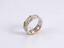 RSS1104 STAINLESS STEEL RING WITH ROCK SURFACE
