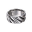 RSS1105 STAINLESS STEEL RING WITH ROPE DESIGN