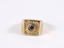 RSS1117 STAINLESS STEEL RING WITH NATURAL LAPIS