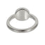 RSS1121 STAINLESS STEEL RING WITH CZ