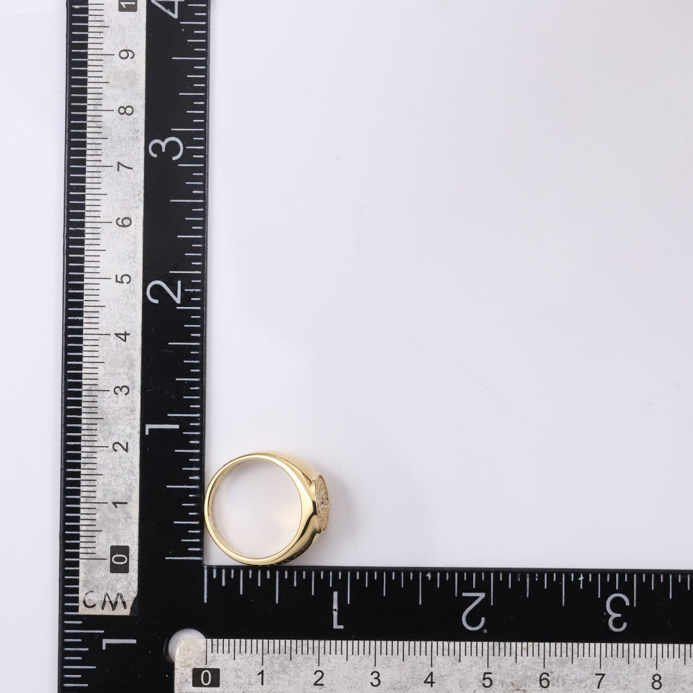 RSS1122 STAINLESS STEEL RING WITH CZ