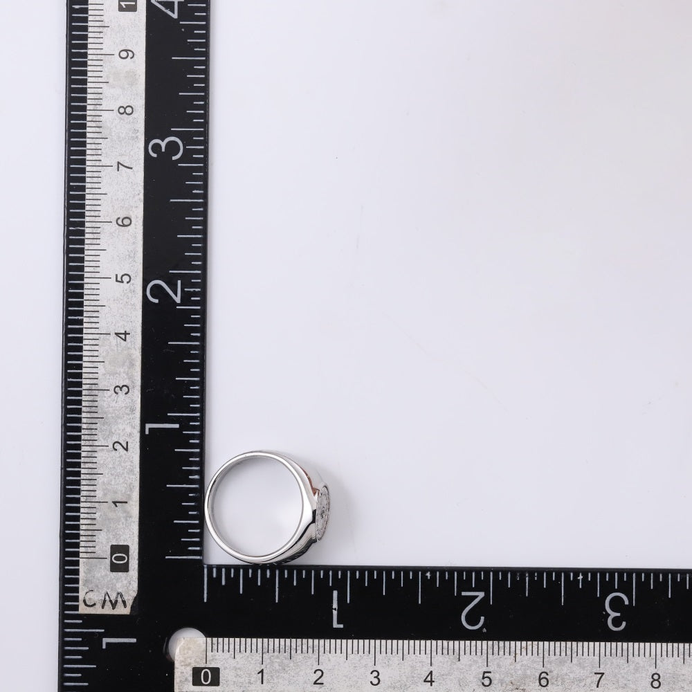 RSS1122 STAINLESS STEEL RING WITH CZ