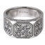 RSS1123 STAINLESS STEEL RING WITH PATTERN