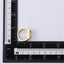 RSS1133 STAINLESS STEEL RING WITH LILY PATTERN