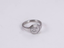 RSS1134 STAINLESS STEEL RING WITH CLOVERS