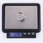 RSS1135 STAINLESS STEEL RING WITH SQUARE STONE