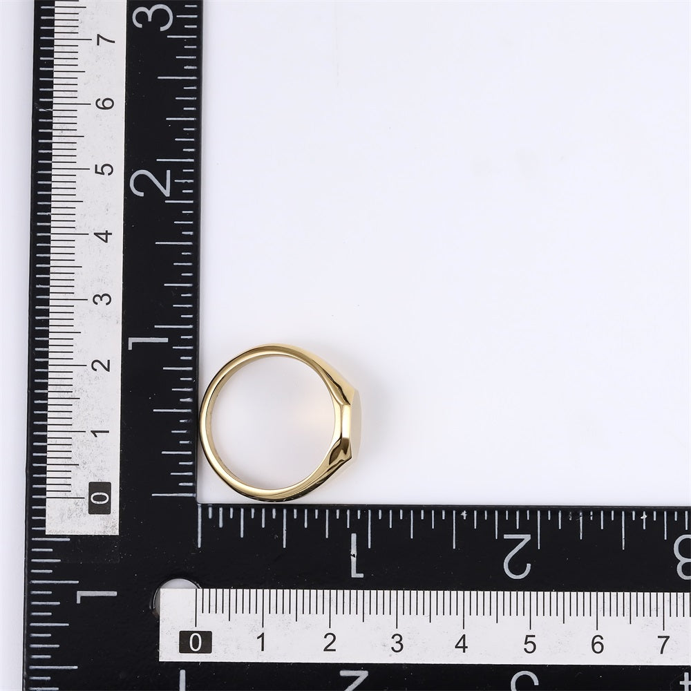 RSS1139 STAINLESS STEEL OCTAGONAL RING