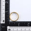 RSS1140 STAINLESS STEEL RING WITH HAMMER EFFECT