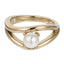 RSS1147 STAINLESS STEEL RING WITH SHELL PEARL