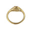 RSS1158 STAINLESS STEEL RING WITH HEART SHAPE NATURAL STONE