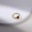 RSS1158 STAINLESS STEEL RING WITH HEART SHAPE NATURAL STONE