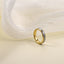RTS82 TUNGSTEN RING WITH TWO TONE COLOR