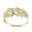 TBSG02 BASE METAL GINKGO LEAVE BANGLE