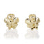 TES109 BASE METAL FLOWER EARRING
