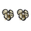 TES65 BASE METAL FLOWER EARRING
