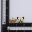 TES98 BASE METAL BUTTERFLY EARRING