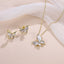 TNS104 BASE METAL NECKLACE WITH BUTTERFLY CHARM