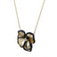 TNS53 BASE METAL FLOWER NECKLACE