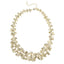TNS58 BASE METAL GINKGO LEAVE NECKLACE