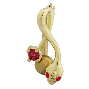 TBAN90 BANANA WITH SNAKE DESIGN AAB CO..