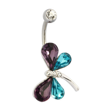 body piercing, banana with dragonfly