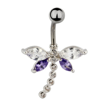 Banana with Dragonfly, Body Piercing, body jewelry