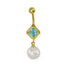 TBPN331 BANANA WITH PEARL DESIGN