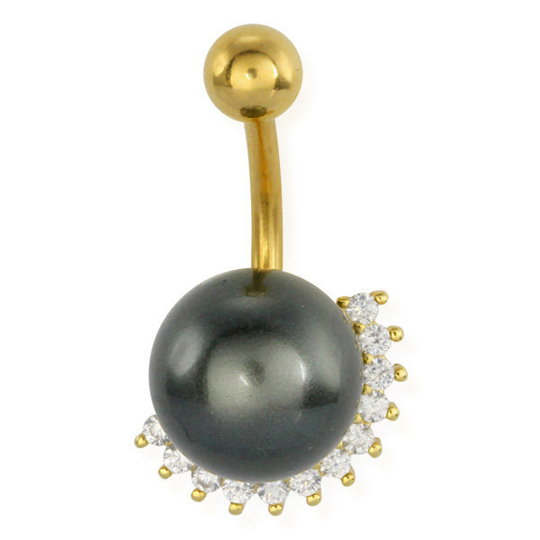 TBPN334 BANANA WITH PEARL DESIGN AAB CO..