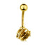TBPN368 BANANA WITH STONE DESIGN