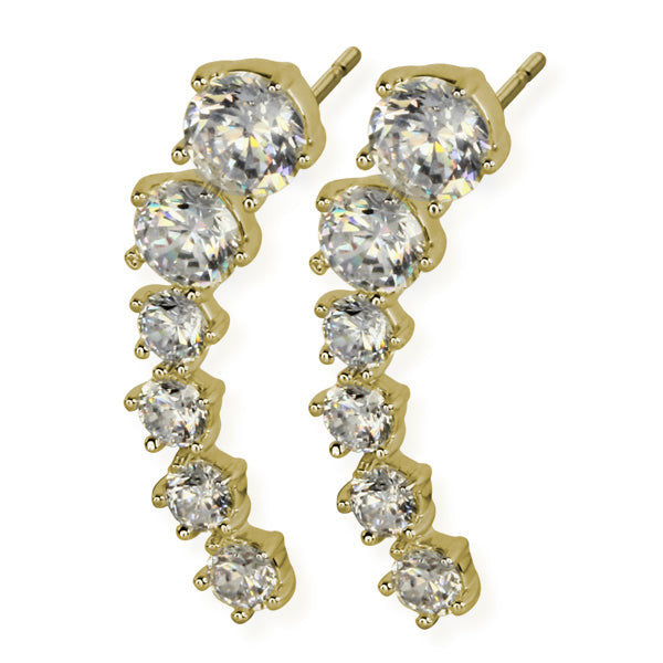 TES37 EARRING WITH JEWEL DESIGN AAB CO..