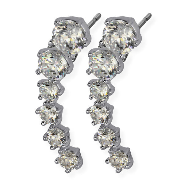 TES37 EARRING WITH JEWEL DESIGN AAB CO..
