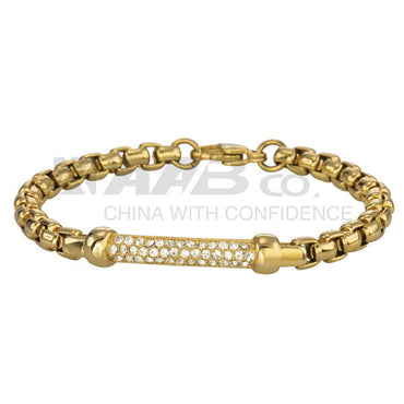BSS461 STAINLESS STEEL BRACELET AAB CO..