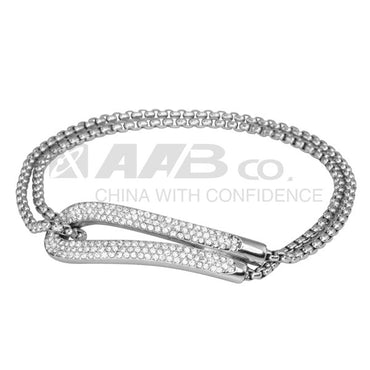 BSS466  STAINLESS STEEL BRACELET AAB CO..